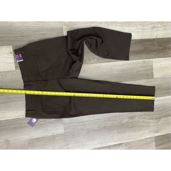 Gloria Vanderbilt NWT 'Amanda' Classic Brown Jeans Size 16S, MSRP $40 - Picture 6 of 7